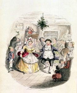 チャールズディケンズの「クリスマスキャロル」（1812-70）1843年のフェズウィッグ氏のボール